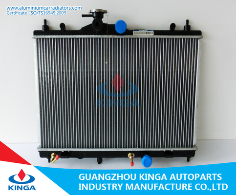 China Tiida ' 06 AT Core Aluminum Performance Cooling Radiators Open Type supplier
