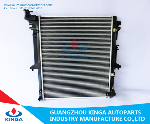 China Custom Aluminum Car Parts G200'04-/L200'07 AT PA16/26mm Aluminum Plastic Radiator supplier