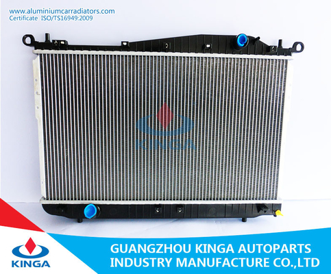China Fin Type Aluminium Car Radiators GMC Chevrolet Epica'08-MT PA16 Corrugated supplier