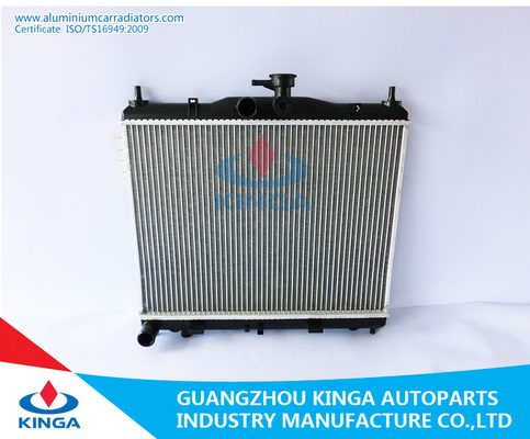 China Best Water Cooled Hyundai Radiator PA370*488*16mm For KIA GETZ 1.3L'02-MT supplier
