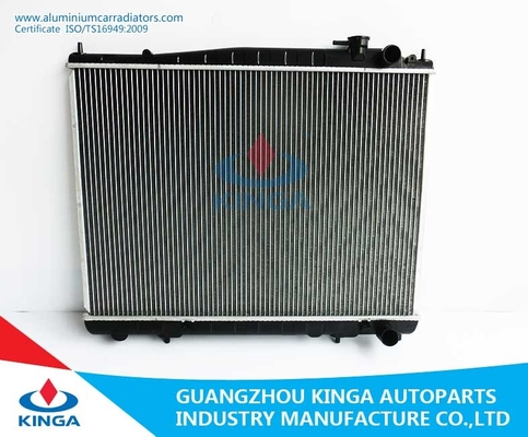 China Nissan Terrano aluminum auto radiator High Performance with Tube - fin supplier