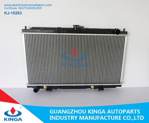 China ALMERA'02-AT Aluminum Car Radiators NISSAN Radiator Plastic Tank Automotive Parts supplier