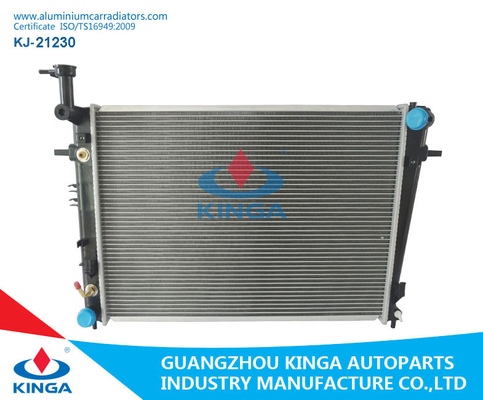 China Car Accessories Hyundai Car Radiator / Hyundai Radiator Replacement TUCSON'04-09 AT supplier
