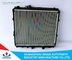 Efficient Cooling Aluminum Auto Toyota Radiator For HILUX 4X4 ' 02- MT supplier