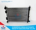 Aluminum Hyundai Radiator VERNA MT OEM 25310-0U000 Core Thickness 16mm With Heater Tank supplier