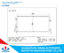 One Year Warranty HYUNDAI Condenser AC System for AMANTI(03-) with OEM 97606-3F000 supplier