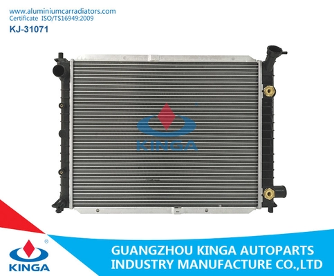 China Silver Ford Aluminum Radiator , 2002 Ford Escort Cooling System Brazing Auto Car Spare Parts supplier