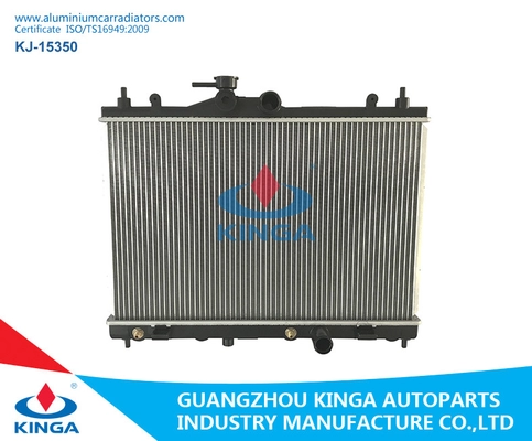 China TS16949 Small Aluminum Radiator Of 2011 Nissan Versa OEM 21460-ED000 / Ed100 supplier