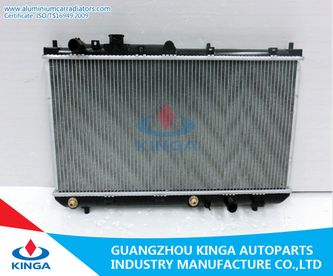 AT Plastic Tank Mazda Radiator Siliver Color Core Size PA 325*668*16 / 26mm for FAMILIA/323'98-03 supplier