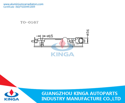 Radiator Left Tank Radiator Plastic Tank TOYOTA CELICA'99-00 AT supplier