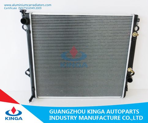 Brazed Performance Aluminum Radiator UFJ120 / GX470 V8 Plastic Tank supplier