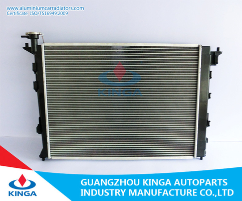 46.5 / 46.5*490mm Aluminium Hyundai Radiators Plastic For IX35'10-MT supplier