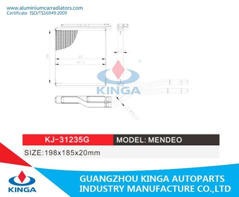 Ford Mendeo Cast Iron Baseboard Radiator Size 198*185*20mm ISO 9001 supplier