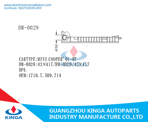 OEM 1710.7.509.714  BMW MINI COOPER '01 MT Radiator Plastic Tank Repair Material PA66 supplier