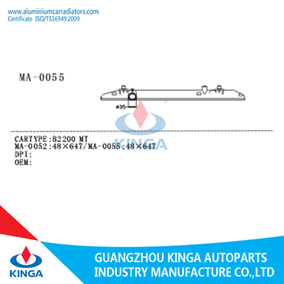 MAZDA B2200 MT Radiator Plastic Tank Bottom Radiator Tank Replacement supplier