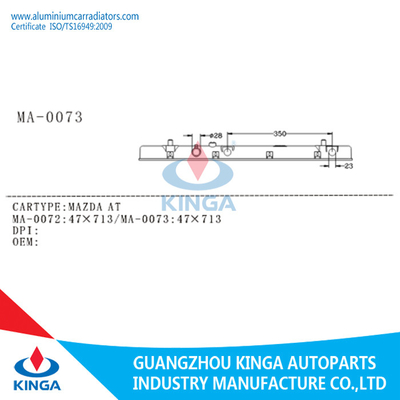 MAZDA AT Auto Outlet Radiator Plastic Tank For Replacement , Size 1.73 * 28.07 Inch supplier