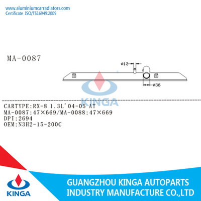 MAZDA RX-8 1.3L' 04-05 AT Radiator Top Tank Replacement OEM N3H2-15-200C supplier