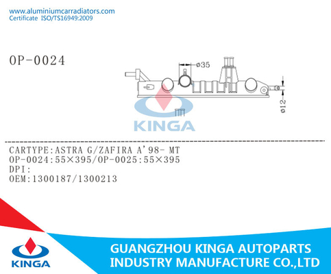 Plastic tank radiator repair  for ASTRA G/ZAFIRA A'98-MT with KJ-42018 supplier
