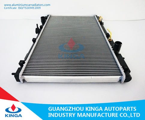 Aluminium Car Radiators / Auto Cooling Radiator For Mitsubishi Lancer'07-At supplier