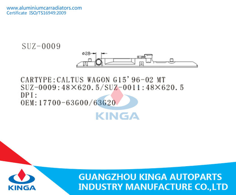 Replacement  Radiator Top Tank For OEM 11700-63G11 / 63G12 Suzuki Caltus Wagon G15'96-02 At supplier