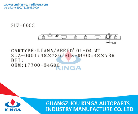 Plastic radiator repair / radiator end tank repair for ASTRA G/ZAFIRA A'98-MT with KJ-42018 supplier