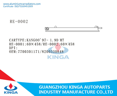 Replace Radiator Plastic Tank Right tank for RENAULT  KANGOO 97 1.9D MT supplier