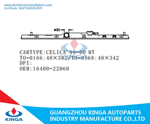 Diameter 31mm Radiator Plastic TOP Tank Replacement For TOYOTA AVENSIS'96 CT210 AT OEM16400-64831/6A200 supplier