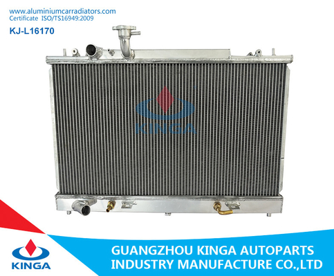 Full Aluminum Auto Mazda Radiator for OEM L328-15-200A / B MAZDA MT supplier