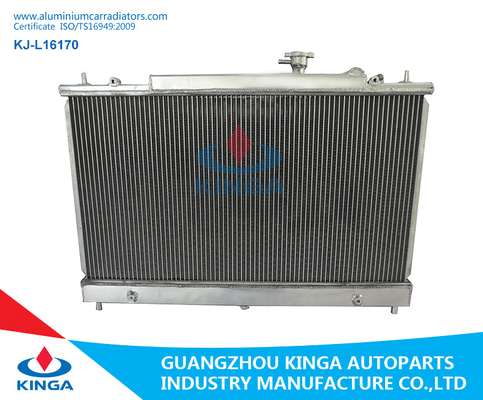 Full Aluminum Auto Mazda Radiator for OEM L328-15-200A / B MAZDA MT supplier