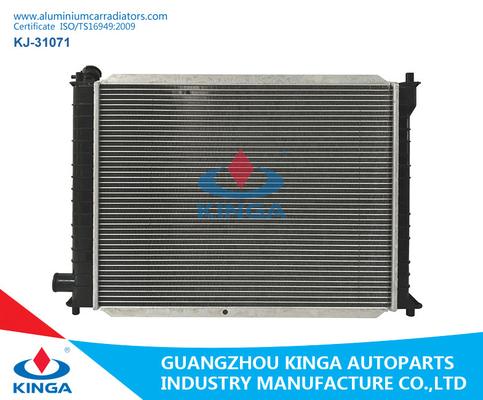 Silver Ford Aluminum Radiator , 2002 Ford Escort Cooling System Brazing Auto Car Spare Parts supplier