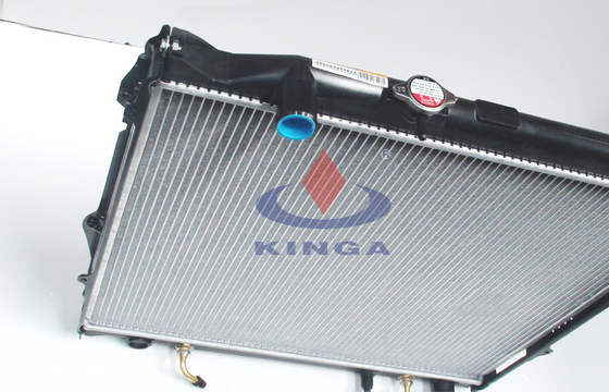 PRADO ' 1995 ,1998 KZN 1KZ , Aluminium Toyota Radiator with OEM 16400-67130 supplier