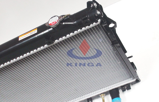 Aluminum Car cooling system toyota radiator 425 * 708 * 32 / 36 / 48 mm supplier