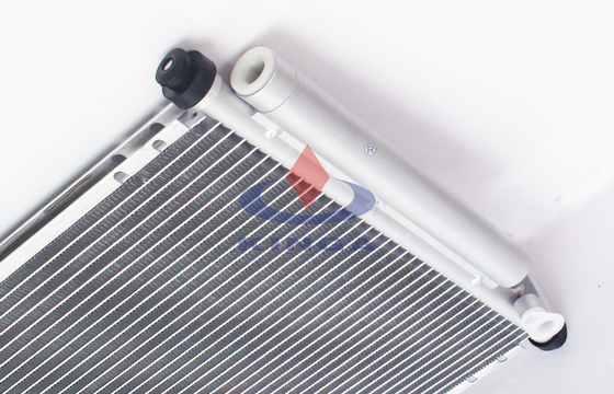 Honda Aluminum Ac Condenser FIT 2003 GD6 OEM 80110-SEM-M02 714 * 358 * 16 mm Silver supplier