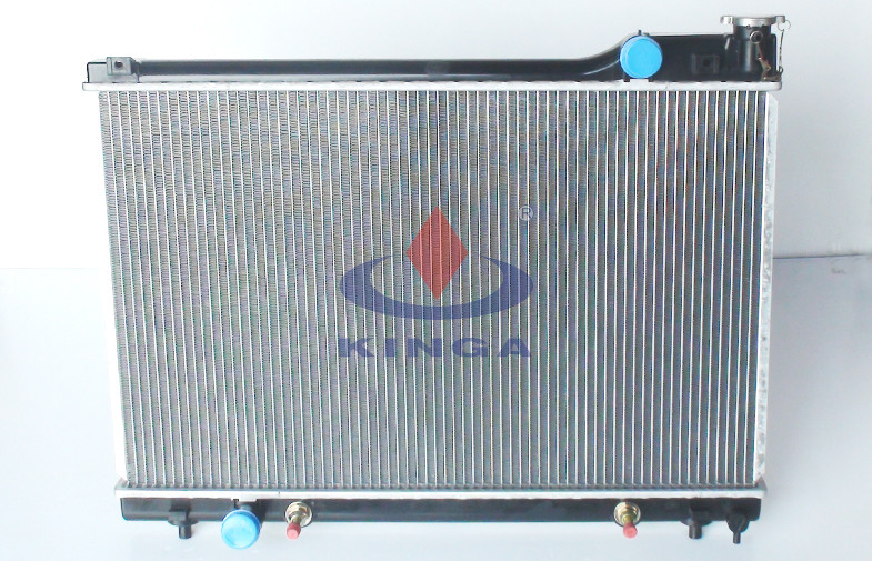 AM Autoparts Radiator Assembly For 1992-1996 Toyota Camry L4 2.2L - Aluminum/Plastic, 10 Year Warranty